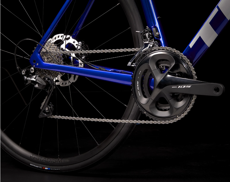 Trek Emonda SL 5 Disc Road Race Bike 2023 in Hex Blue-5